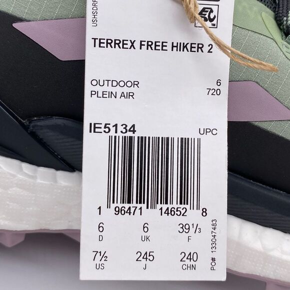 Adidas Women's Terrex Free Hiker 2 GORE-TEX Waterproof Hiking Shoe | Size: 7.5 - Picture 14 of 15